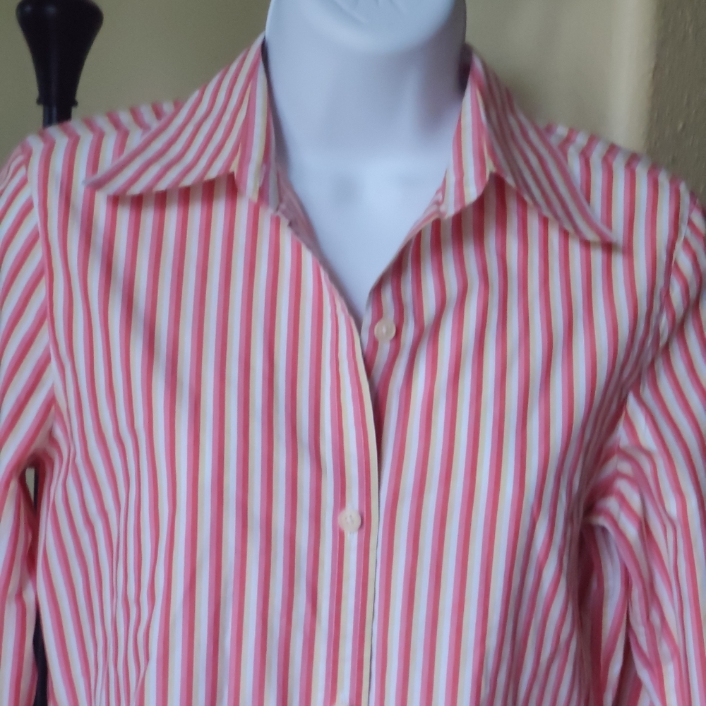 Company Ellen Tracy Cotton Blend Dress Shirt - Picture 4 of 8